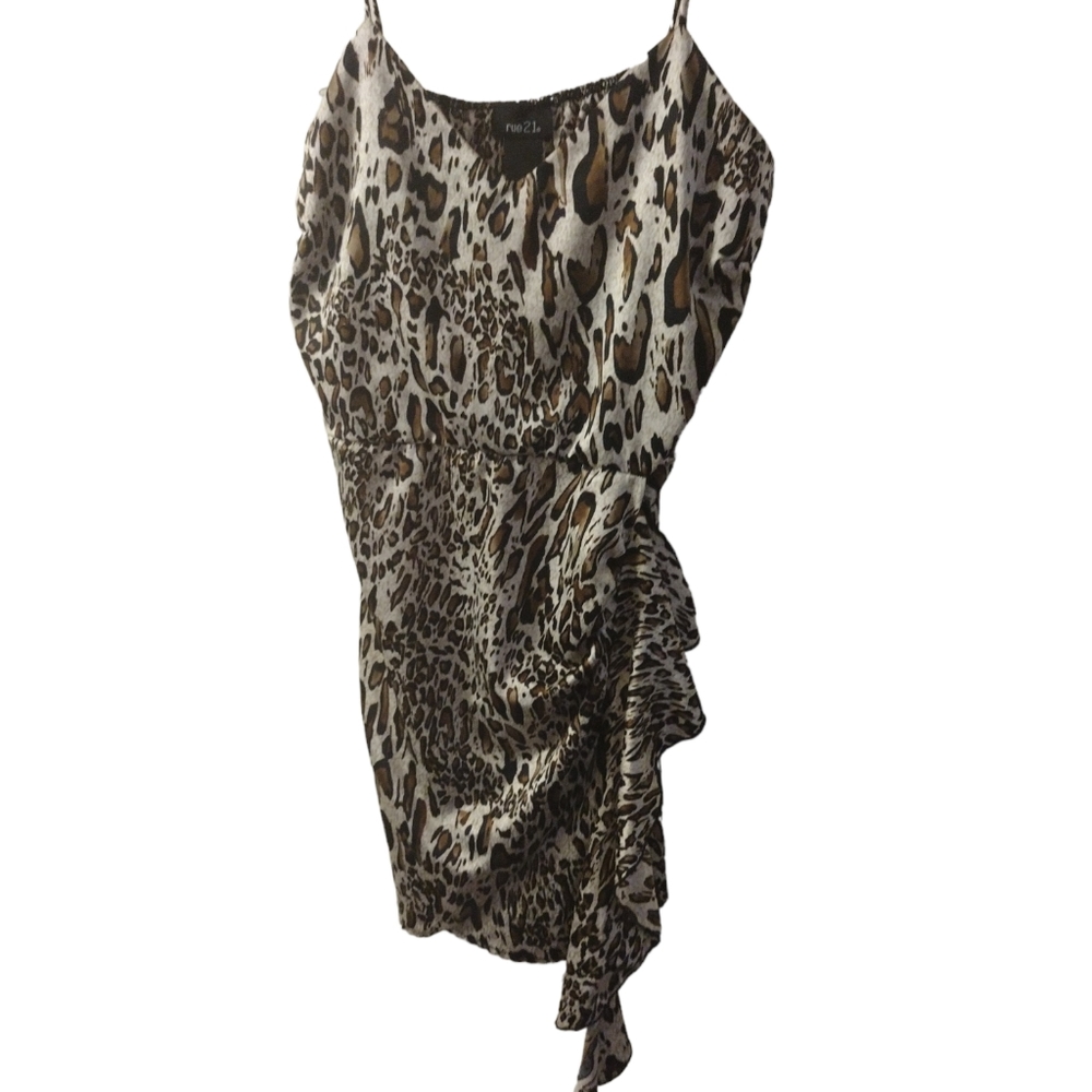 Euc Rue 21 animal print dress